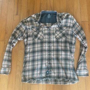 Kuhl XL long sleeve button down shirt